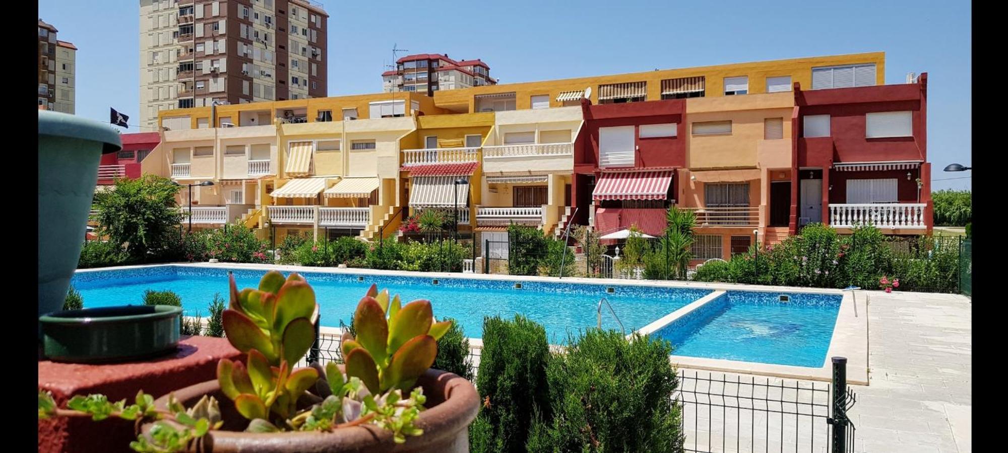 拉波夫拉德法尔纳尔斯Adosado Playa Pobla Farnals公寓 外观 照片